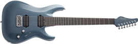 Schecter DIAMOND SERIES Aaron Marshall AM-7 Cobalt Slate 7-String Electric Guitar 2022